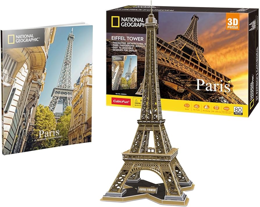 Rompecabezas 3D-Eiffel Tower